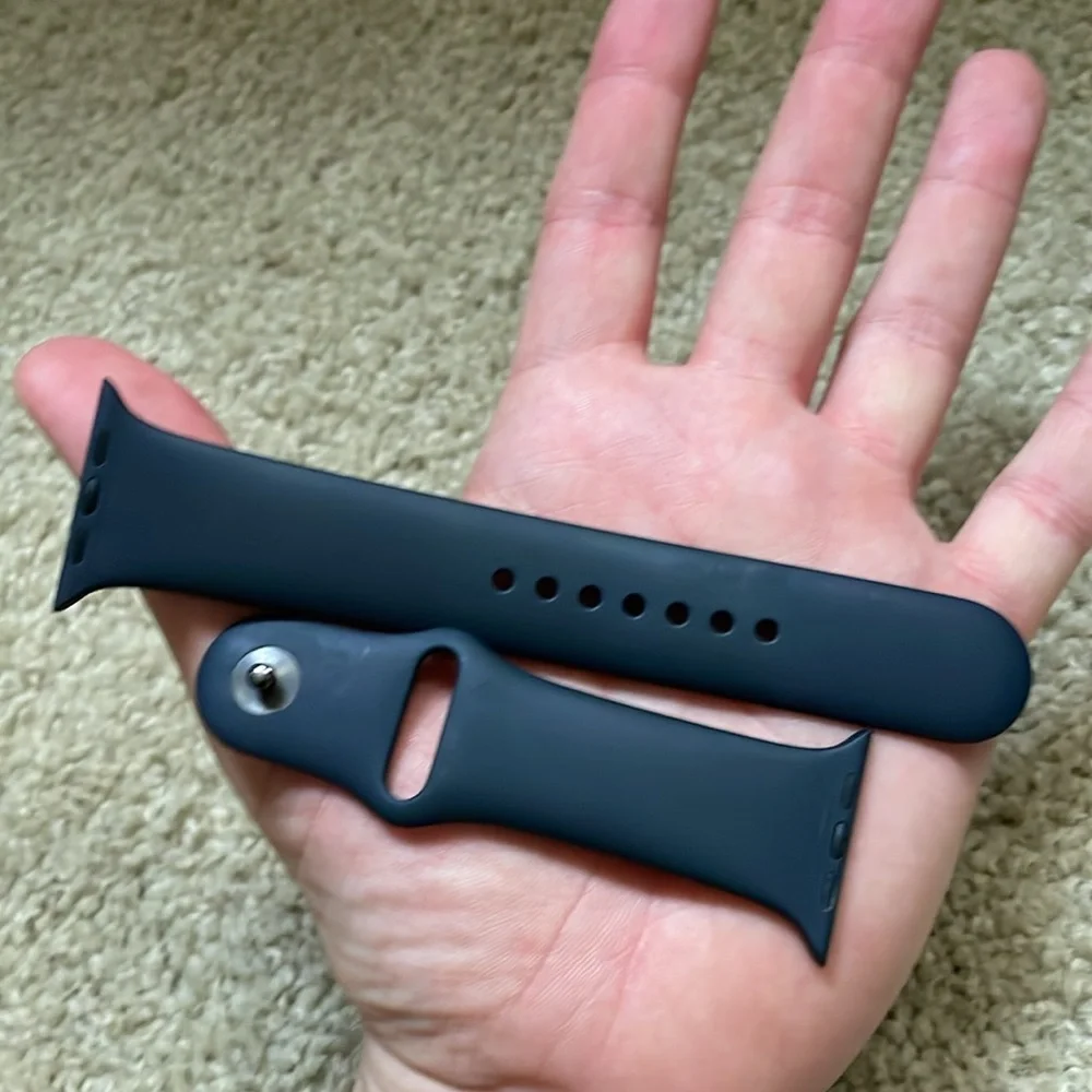 Apple 45mm M/L Midnight Watch Band